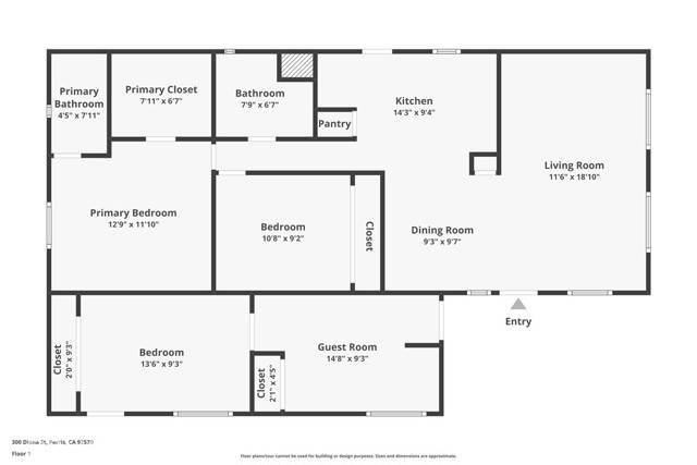 Perris, CA 92570,300 Diana