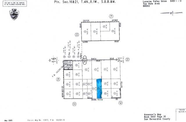 Lucerne Valley, CA 92356,0 Joshua Road