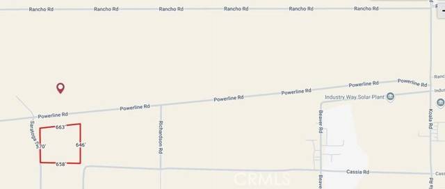 Adelanto, CA 92301,0 Cassia 13.37-acres Road