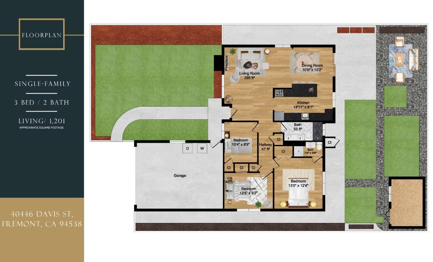 Fremont, CA 94538,40446 Davis Street