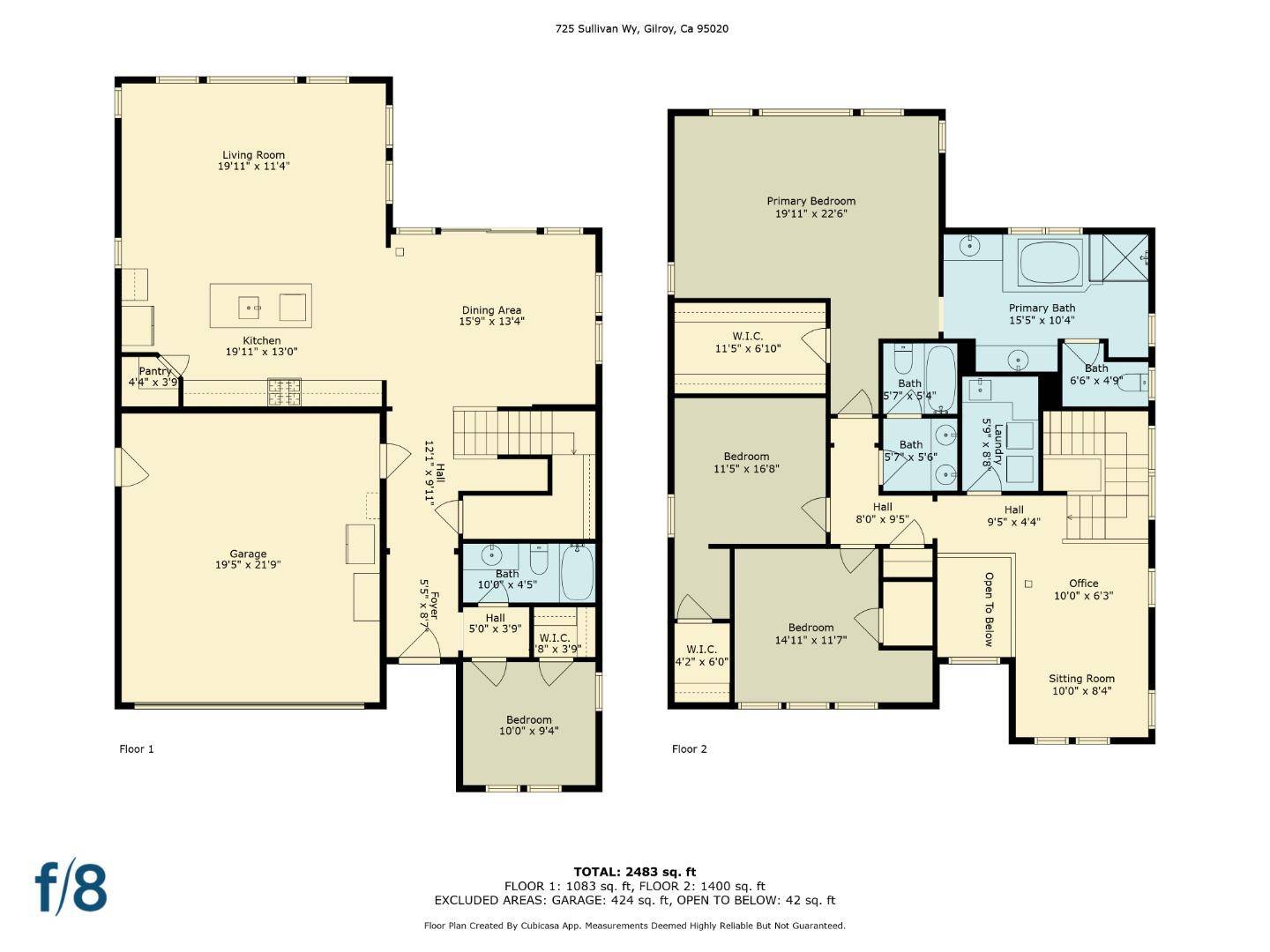 Gilroy, CA 95020,725 Sullivan Way