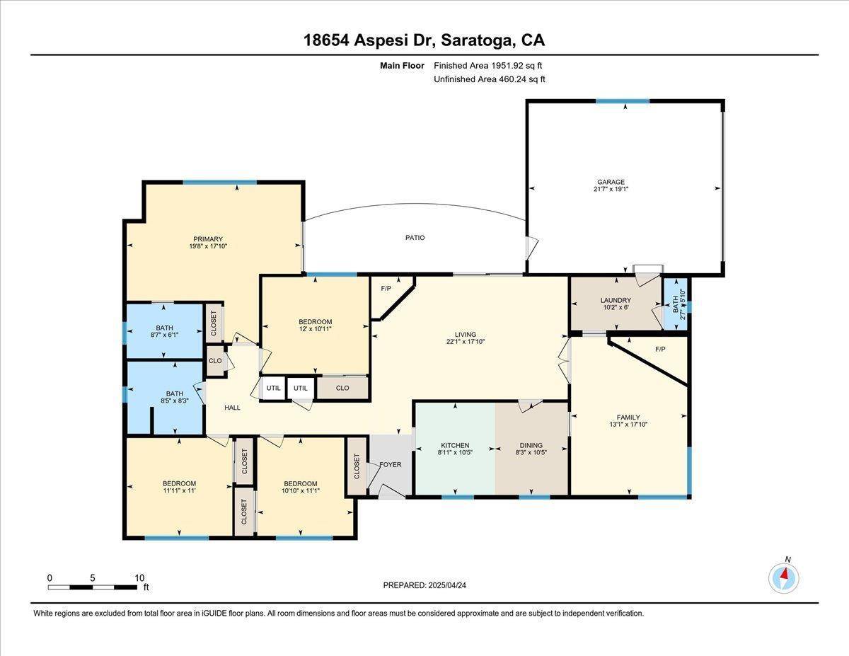 Saratoga, CA 95070,18654 Aspesi Drive