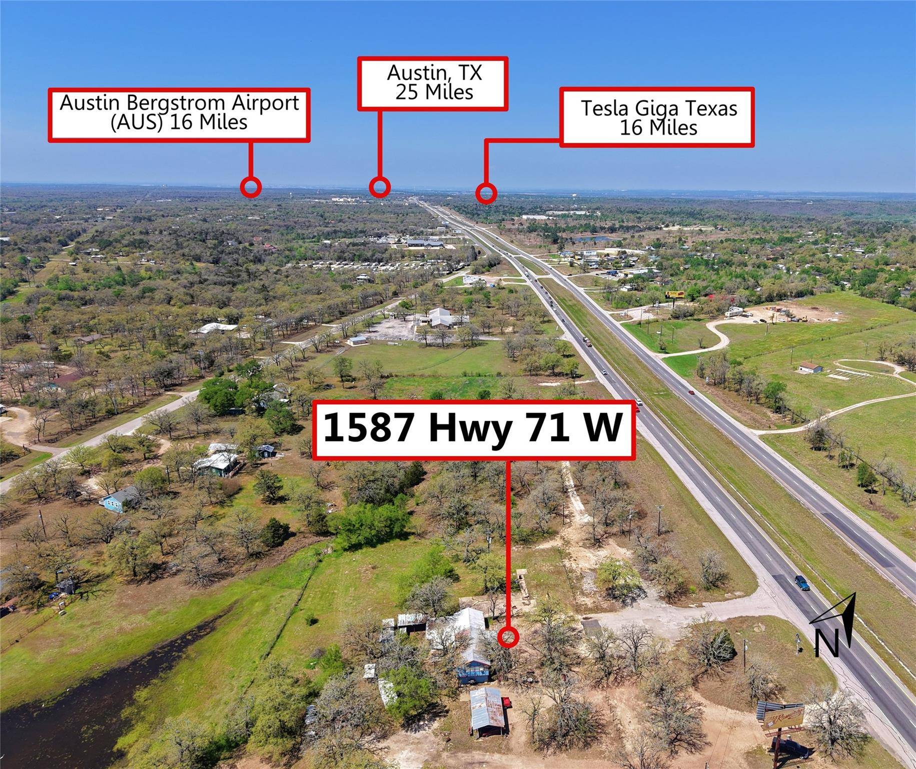 Cedar Creek, TX 78612,1587 State Highway 71 W #A