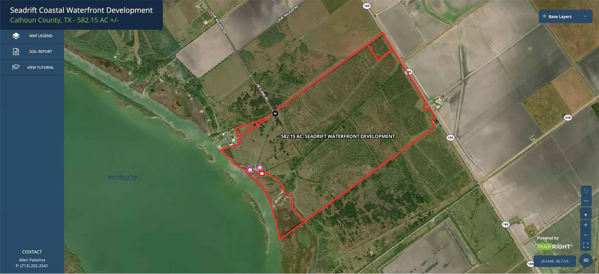 Seadrift, TX 77983,865 Heyland RD