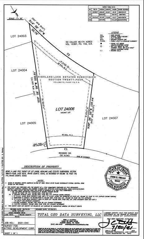 Lago Vista, TX 78645,22003 Redbird DR