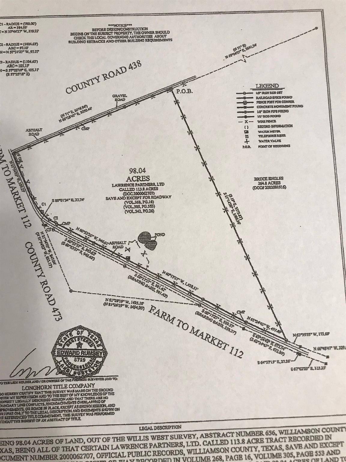 Thrall, TX 76578,11373 Fm 112