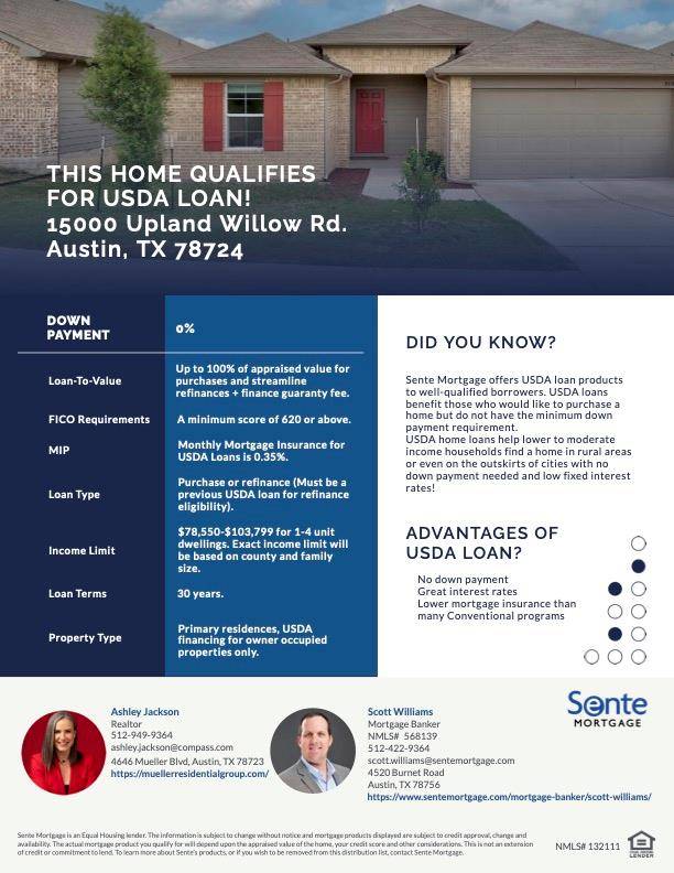 Austin, TX 78724,15000 Upland Willow RD