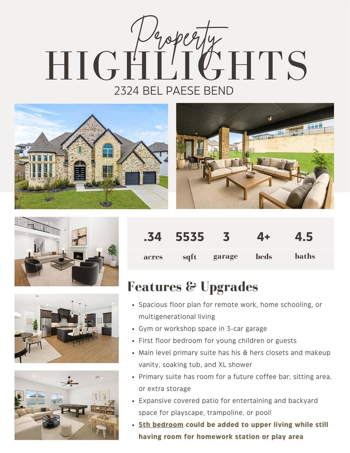 Leander, TX 78641,2324 Bel Paese BND