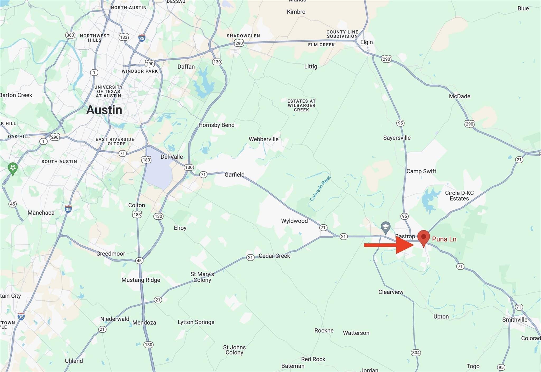 Bastrop, TX 78602,TBD Puna LN