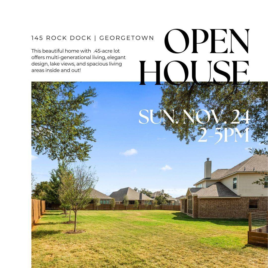 Georgetown, TX 78633,145 Rock Dock RD