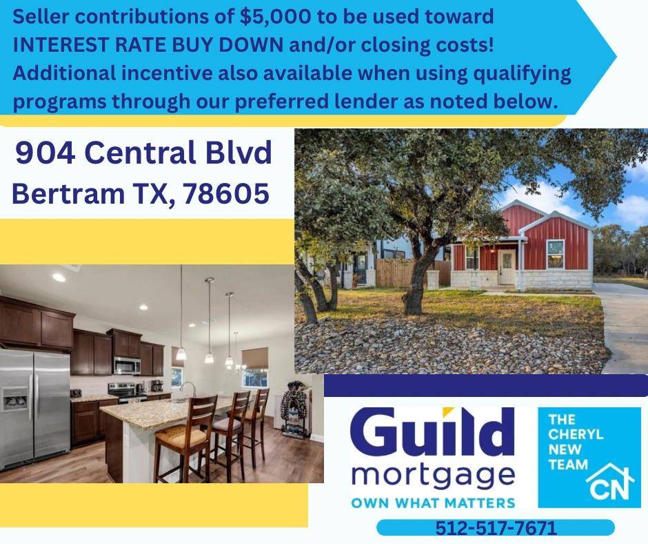Bertram, TX 78605,904 Central BLVD