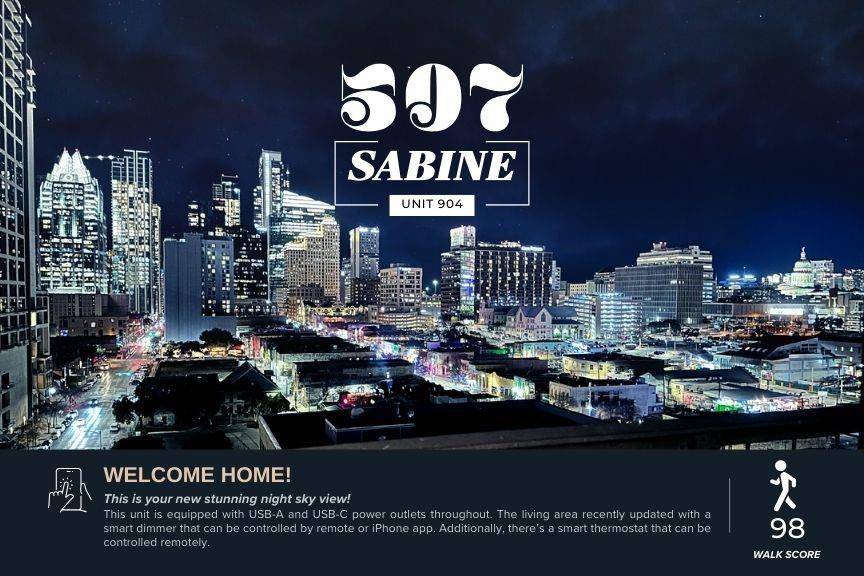 Austin, TX 78701,507 Sabine ST #904