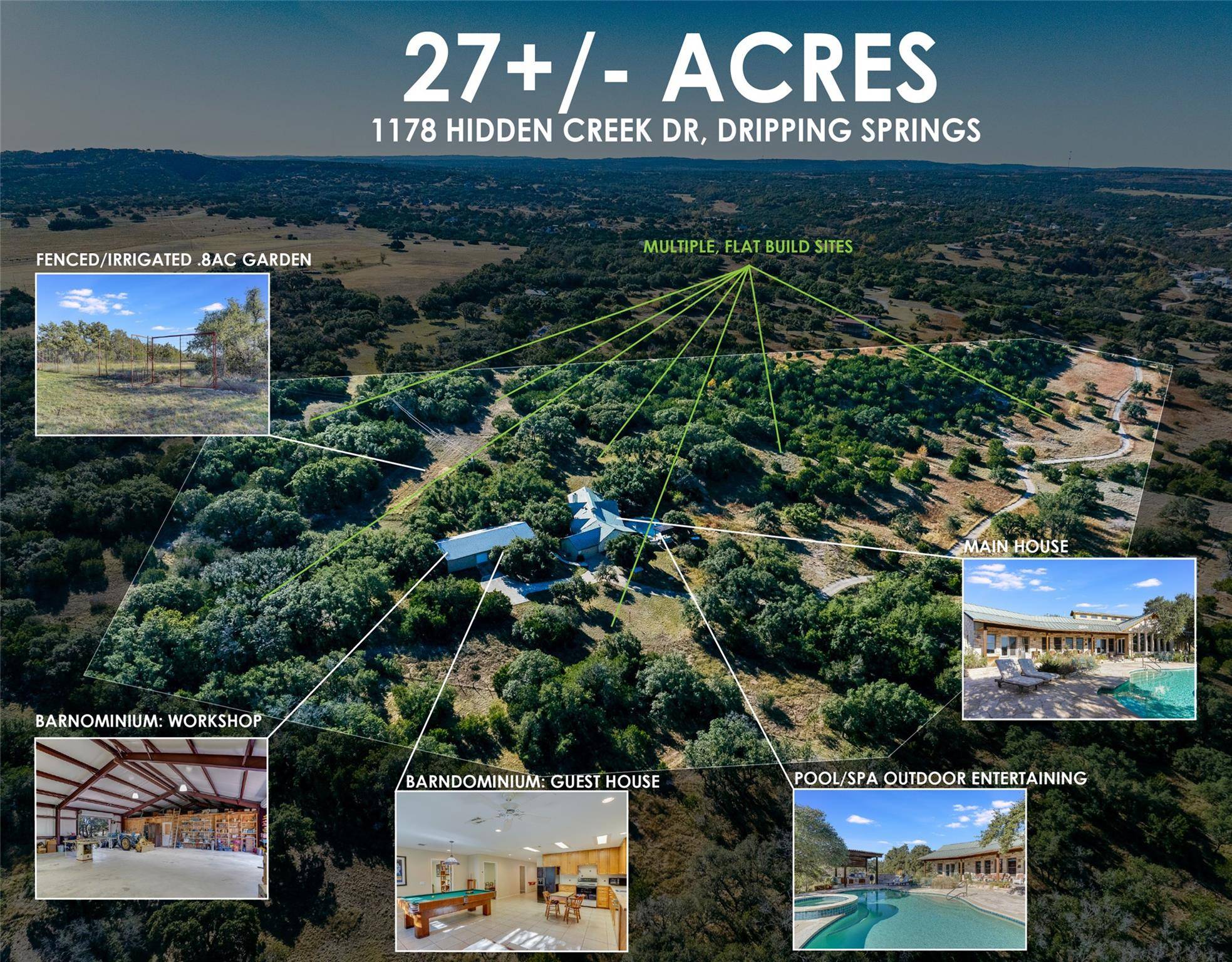 Dripping Springs, TX 78620,1178 Hidden Creek DR