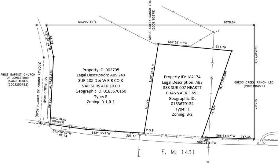 Jonestown, TX 78645,18940 FM 1431 LAND