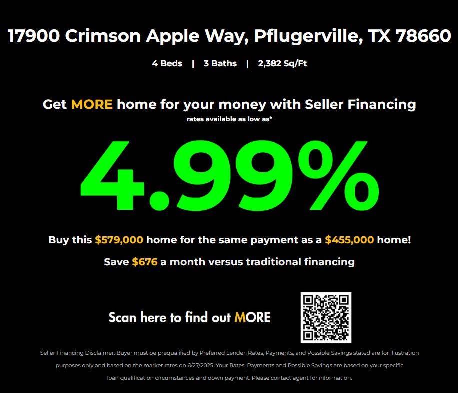 Pflugerville, TX 78660,17900 Crimson Apple WAY