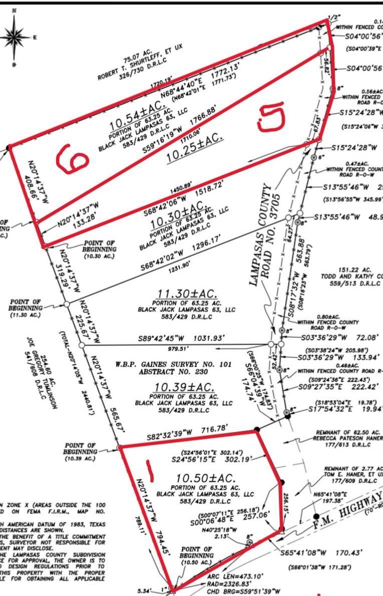 Lampasas, TX 76550,143 CR 3705 LOT 6 RD