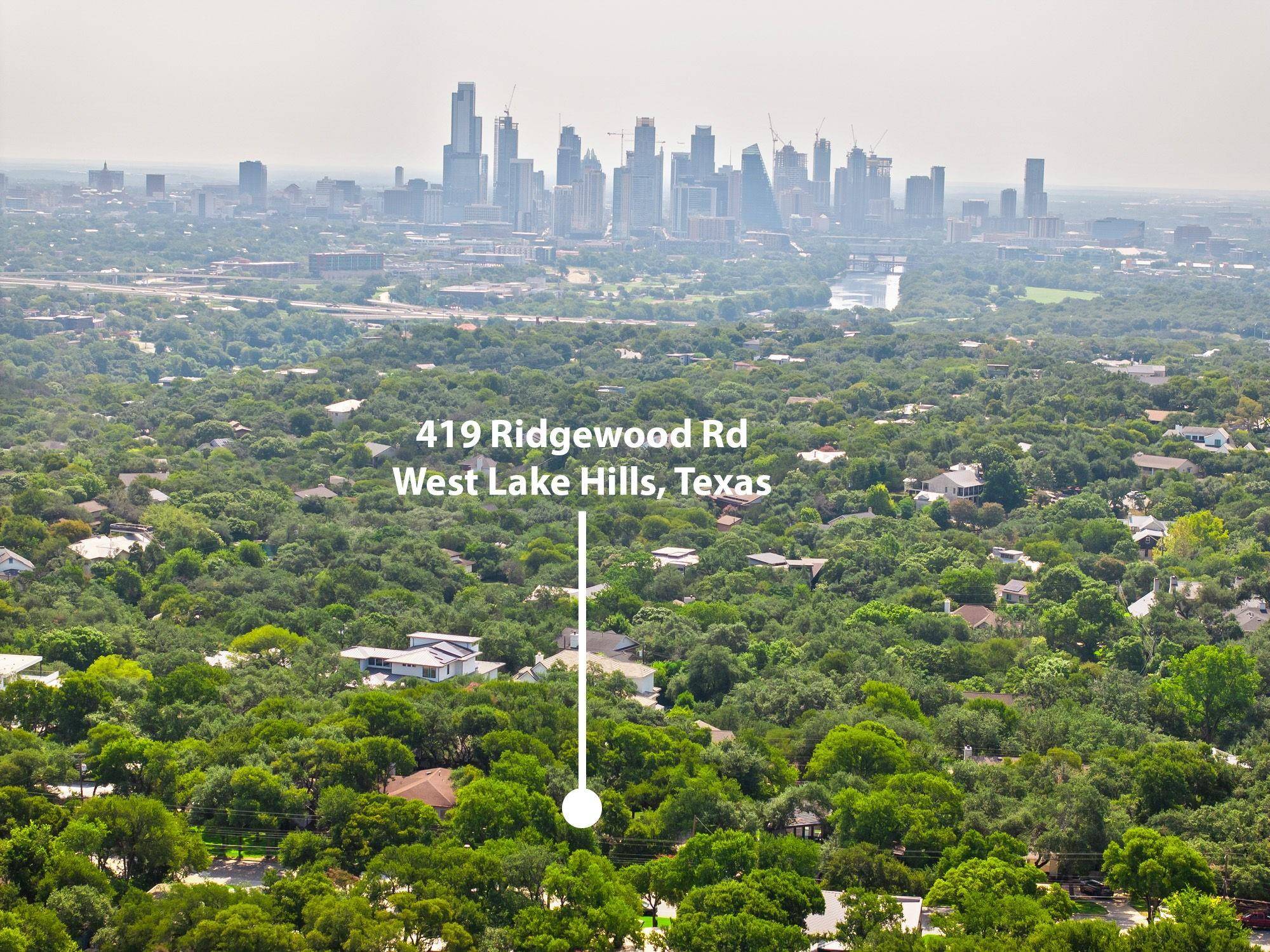 West Lake Hills, TX 78746,419 Ridgewood RD