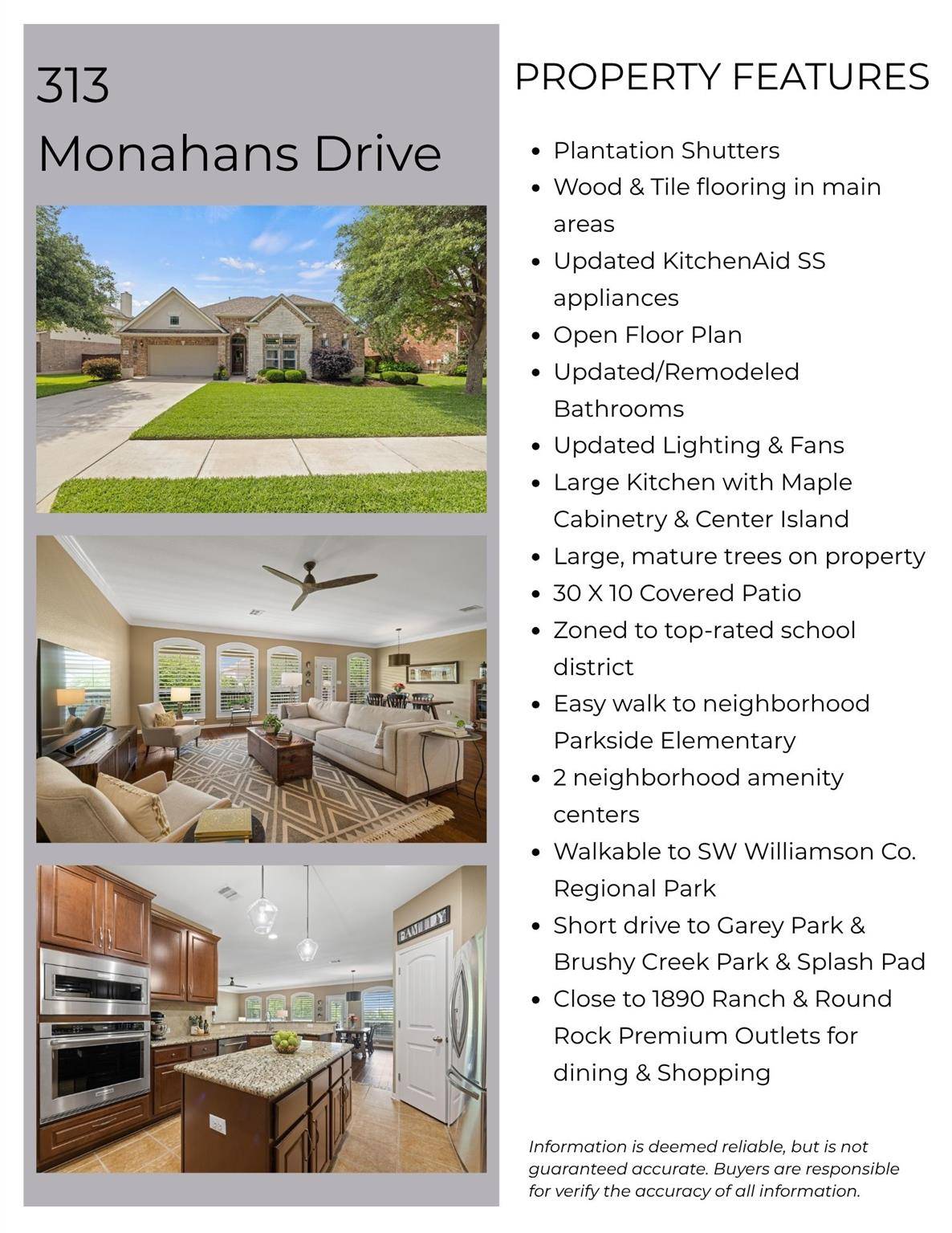 Georgetown, TX 78628,313 Monahans DR