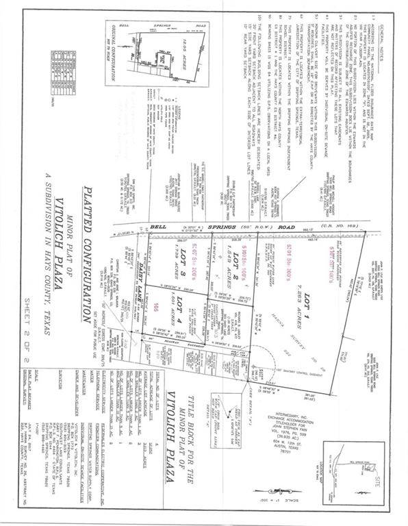 Dripping Springs, TX 78620,Lot1 Bell Springs RD
