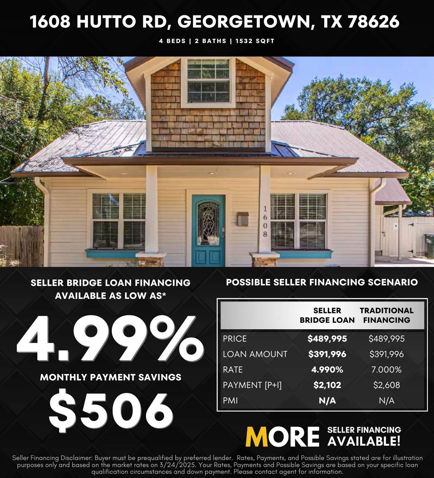 Georgetown, TX 78626,1608 Hutto RD