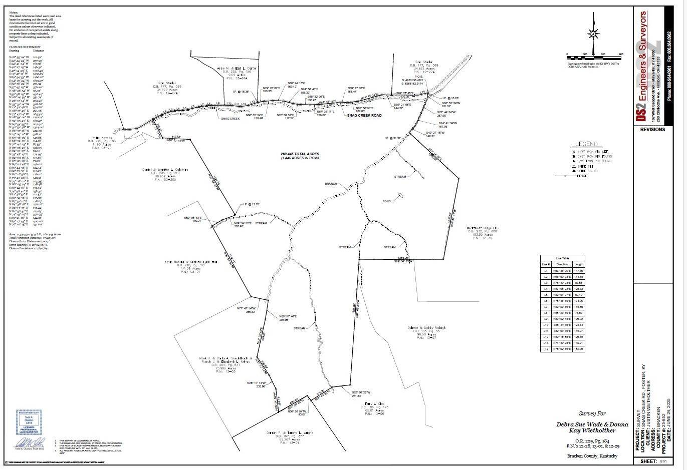 Foster, KY 41043,1540 Snag Creek Road