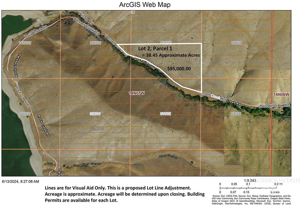 Weiser, ID 83672,Lot 2, Parcel 1 Dennett Creek Rd