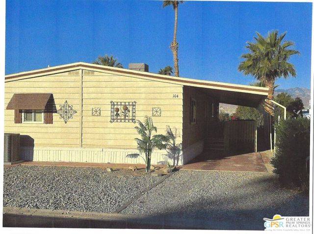 Desert Hot Springs, CA 92240,15500 Bubbling Wells Road #104