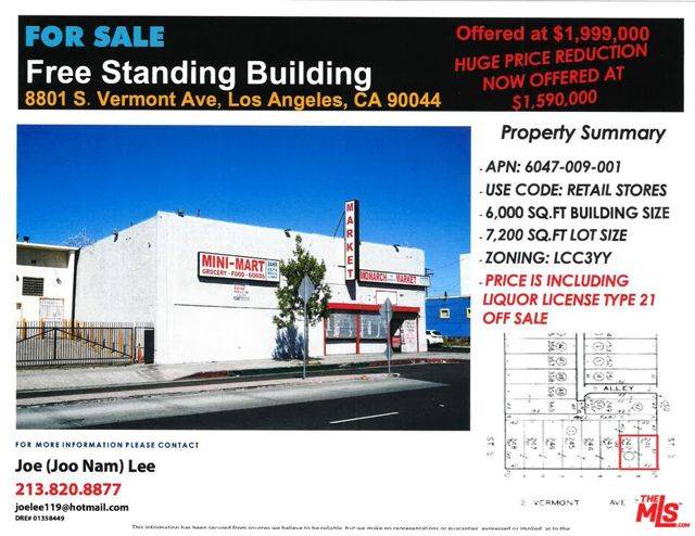 Los Angeles, CA 90044,8801 S Vermont Avenue