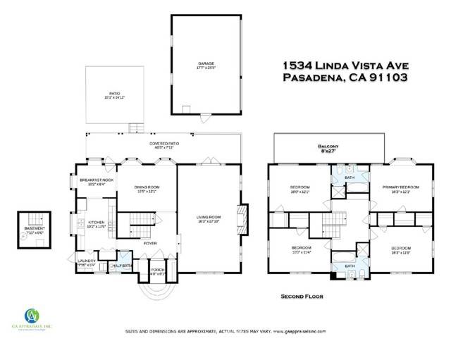 Pasadena, CA 91103,1534 Linda Vista Avenue