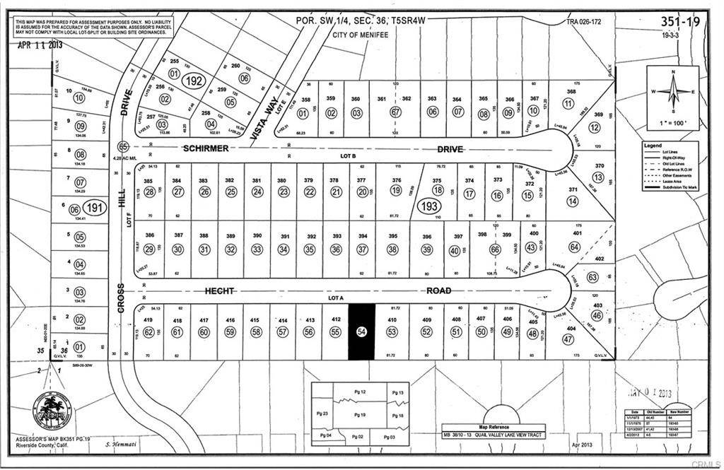 Menifee, CA 92587,0 AKA Hecht Road