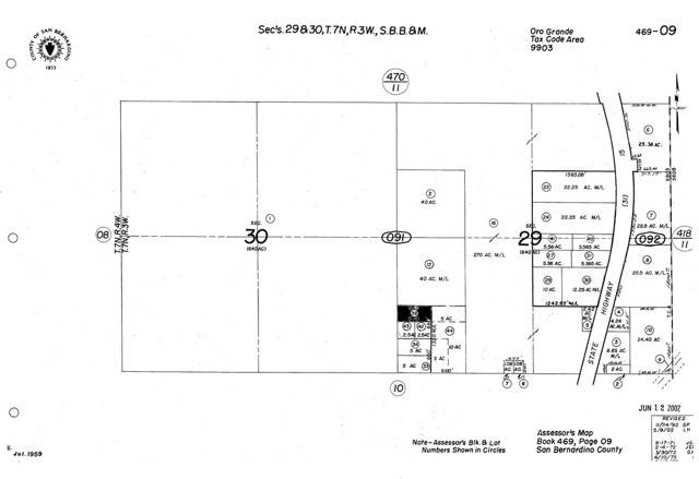 Oro Grande, CA 92368,0 AKA N Bell Mountain and W Power Line