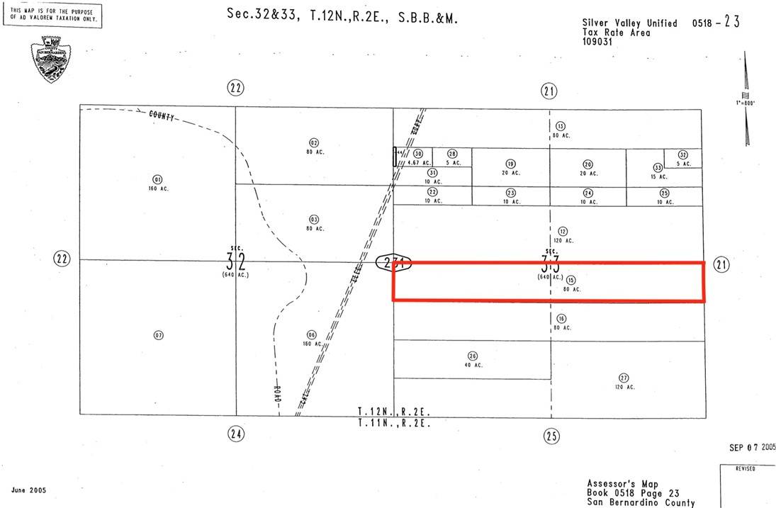 Other - See Remarks, CA 92311,0 Mother Lode Rd