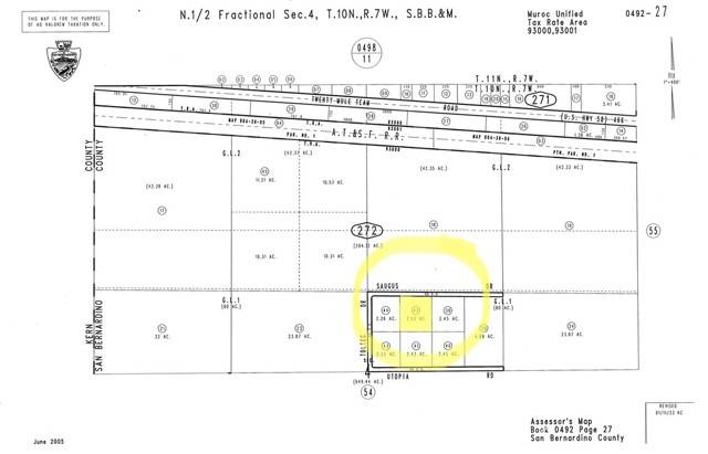 Boron, CA 93516,0 So. of Hwy 58 #1