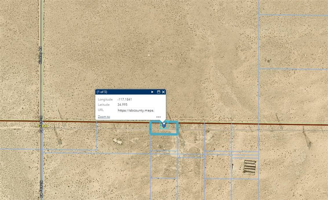 Hinkley, CA 92347,11 Hickley rd.