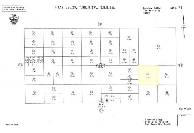Hinkley, CA 92347,0 Off Hinkley Rd #2