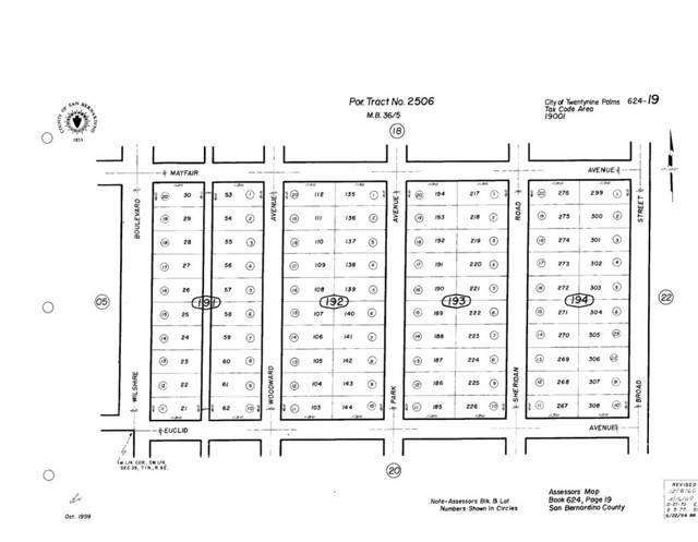 Twentynine Palms, CA 92277,0 Woodward Avenue