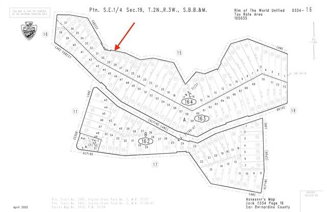 Twin Peaks, CA 92391,29 Lot 29 Forest Lane