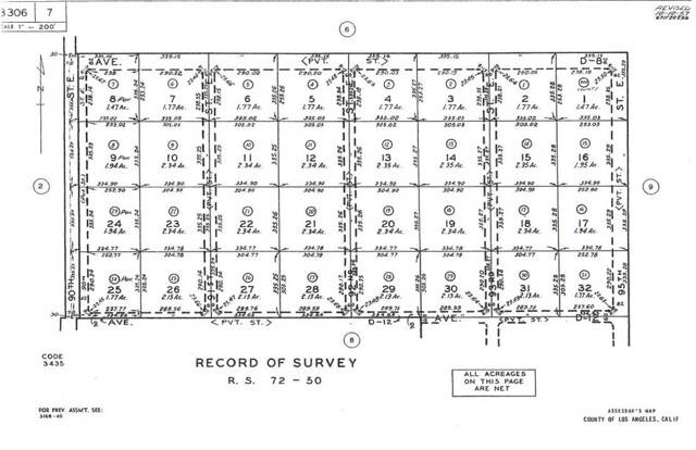 Other - See Remarks, CA 93535,93 Vac/93 Ste/Vic Avenue D-10