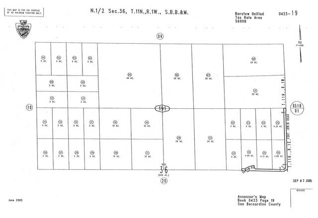 Barstow, CA 92311,0 0423-191-09-0000, CA San Bernardino County