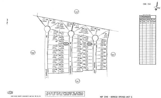 Borrego Springs, CA 92004,0 Carillo Road