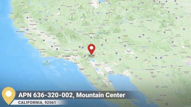 Mountain Center, CA 92561,0 Loop Road