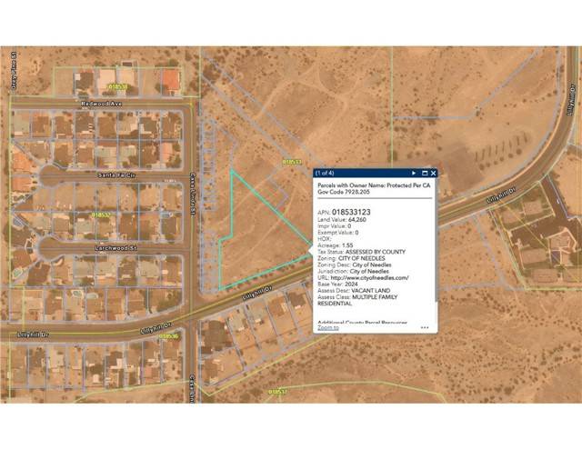 Needles, CA 92363,0 LILLUHILL DR.