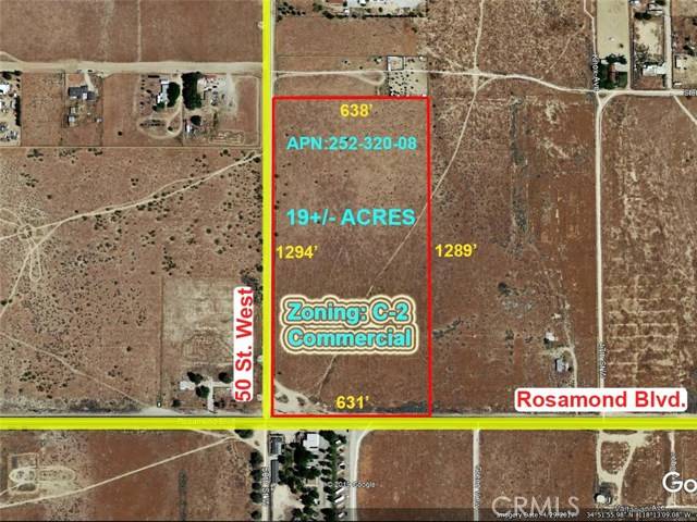 Rosamond, CA 93560,50 W On Rosamond Boulevard