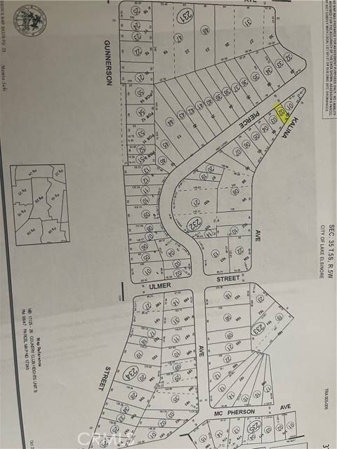 Lake Elsinore, CA 92530,0 Pierce Street