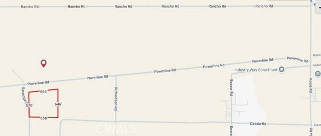 Adelanto, CA 92301,0 Cassia 13.37-acres Road