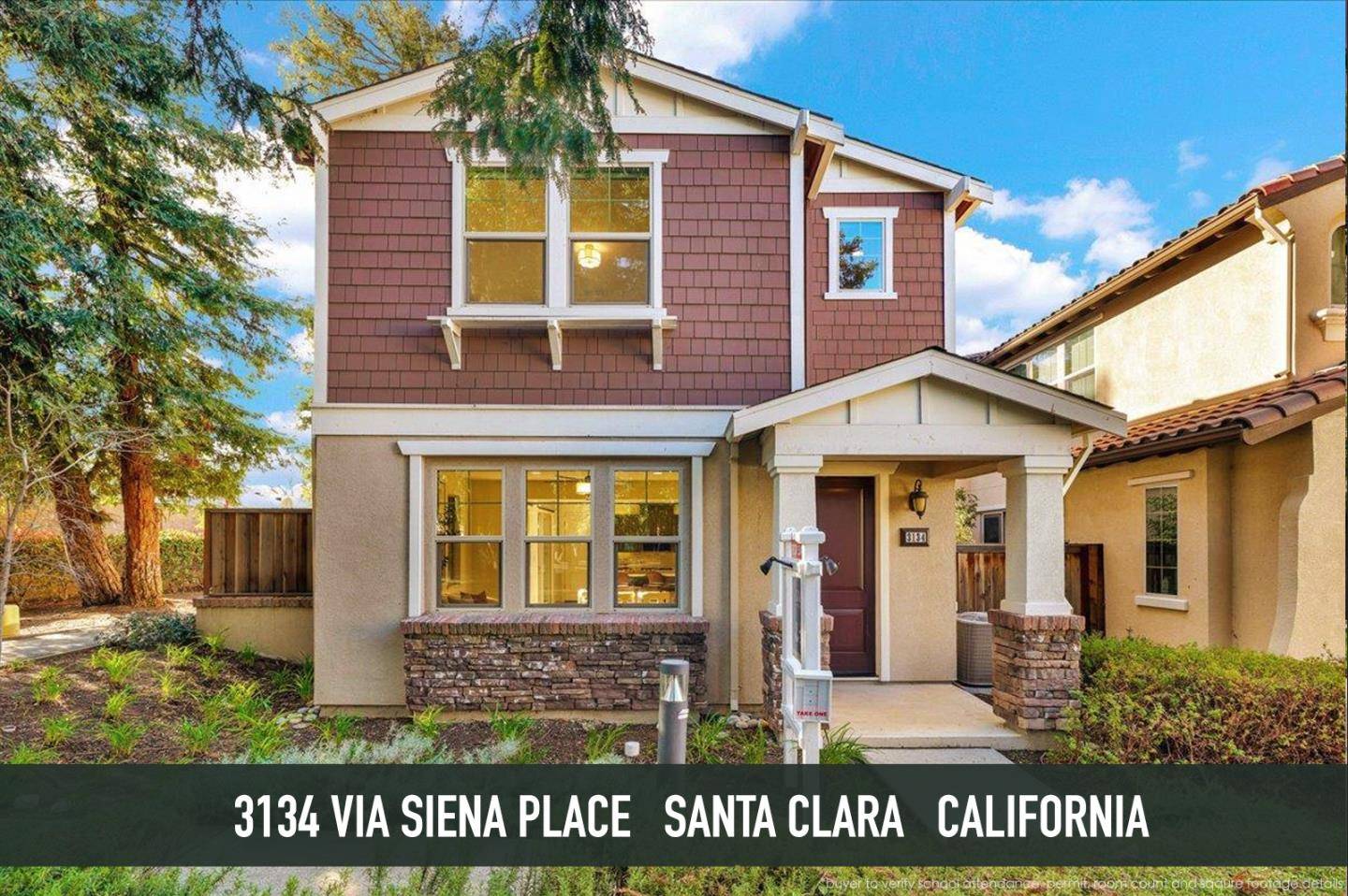 Santa Clara, CA 95051,3134 Via Siena Place