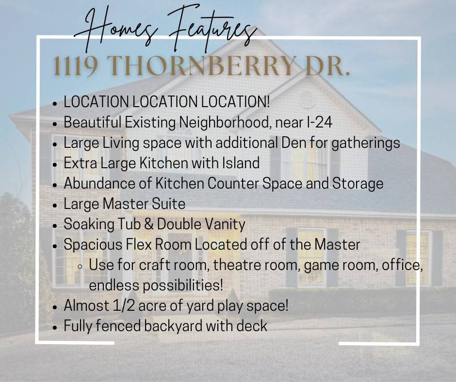 Clarksville, TN 37043,1119 Thornberry Dr
