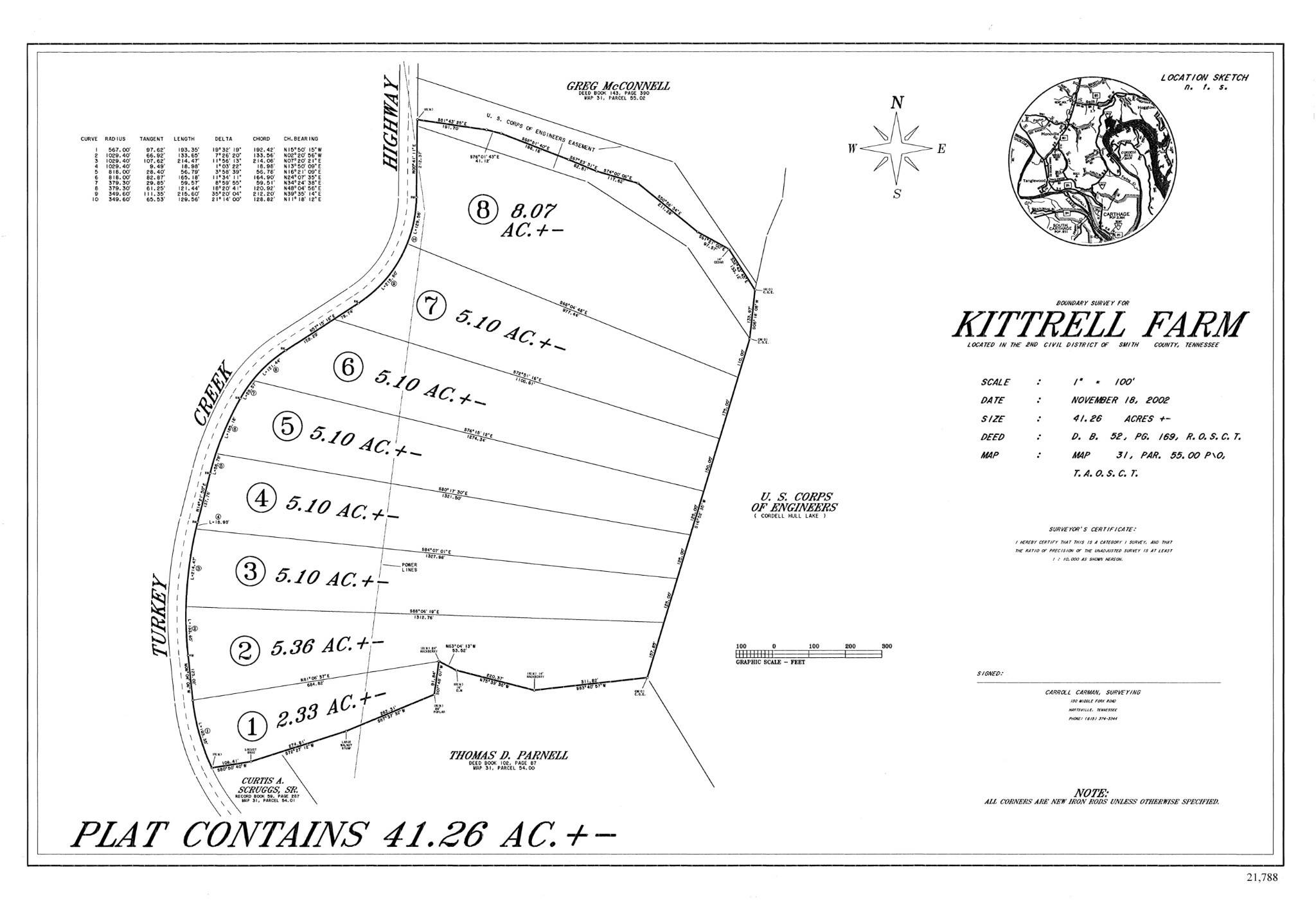 Carthage, TN 37030,0 Turkey Creek Hwy