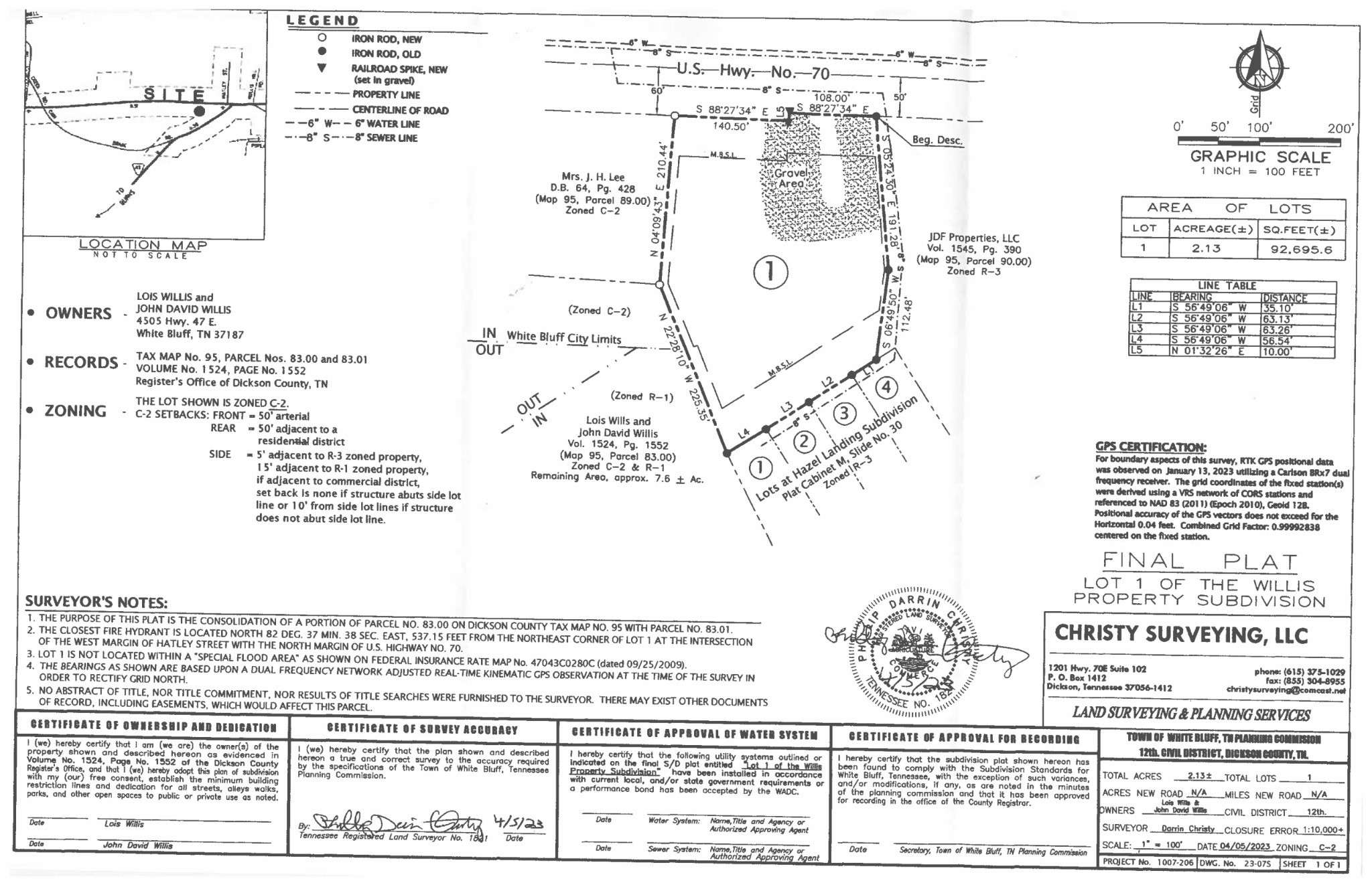 White Bluff, TN 37187,4142 Highway 70 #E