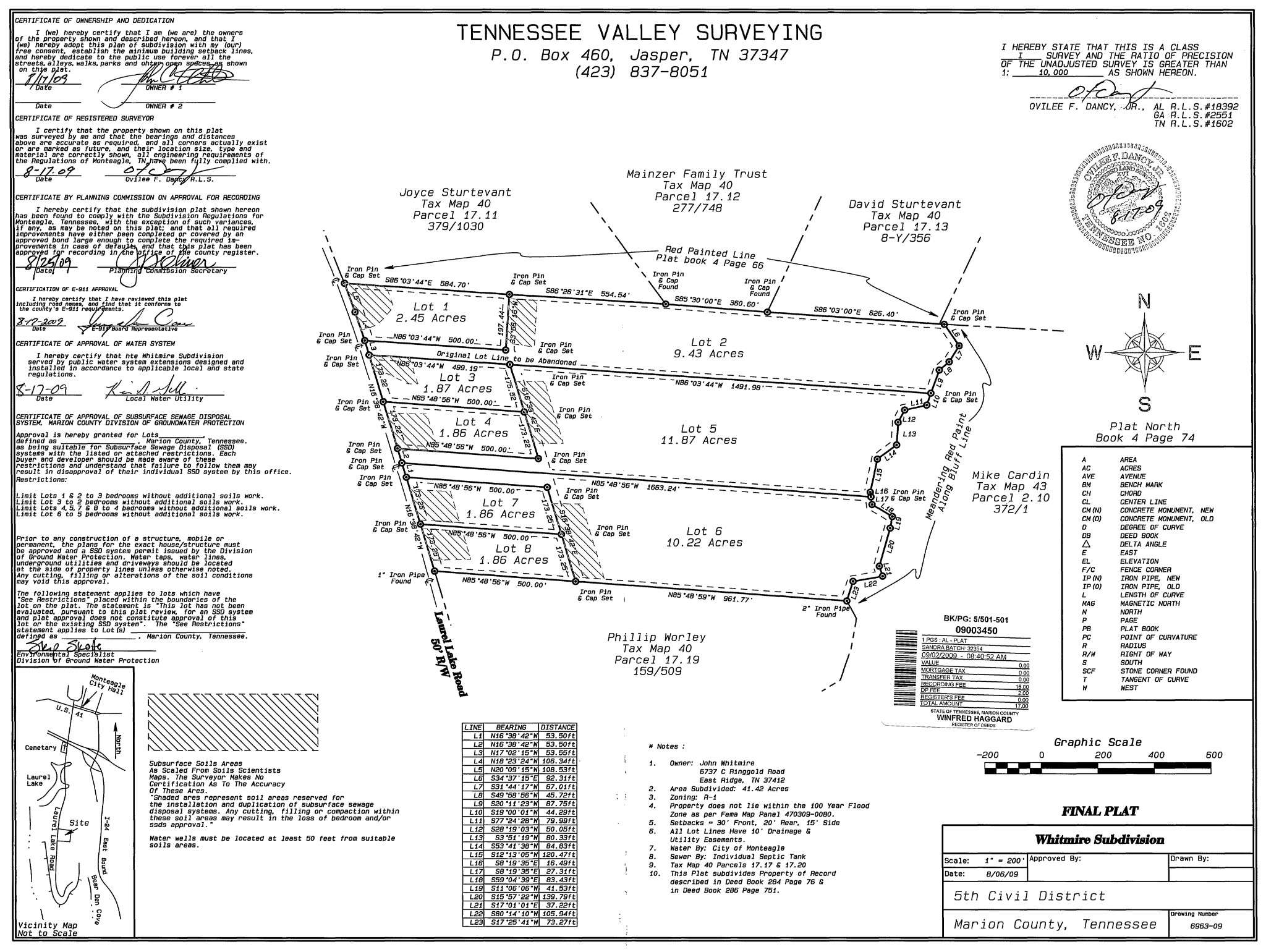 Monteagle, TN 37356,0 Laurel Lake